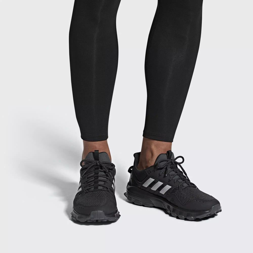 Adidas Rockadia Trail Tenis Para Correr Negros Para Hombre (MX-47565)